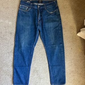 Scotch & Soda - 34x32 Lot 22 Dean- Raw Italian Selvedge Loose tapered fit